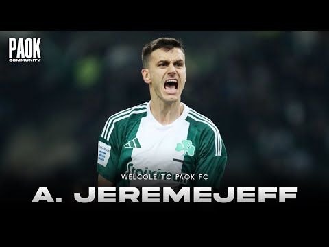 Alexander Jeremejeff | Welcome to PAOK FC | Goals, Skills, Assists