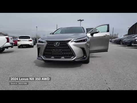 2024 Lexus NX 350 AWD in Gray for sale at Ken Shaw Toyota in Toronto, ON