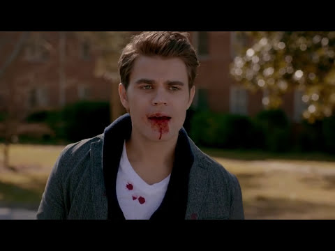 The Vampire Diaries: 7x18 - Ambrose tries to kill Stefan, Damon and Alaric save him [HD]