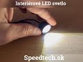 LED osvetlenie 12V - biele 3x SMD LED (21mm) - Video Youtube