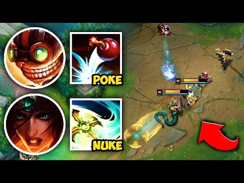 WE FOUND THE MOST BROKEN POKE COMP OF ALL TIME! (ZIGGS SIVIR) - League of Legends
