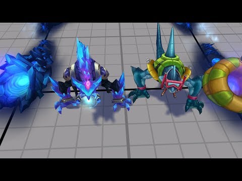 Is Blackfrost Rek'Sai Better than Pool Party? Comparison of all Skins