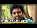 What Did Rohith Vemula Say In His Last Video The Quint