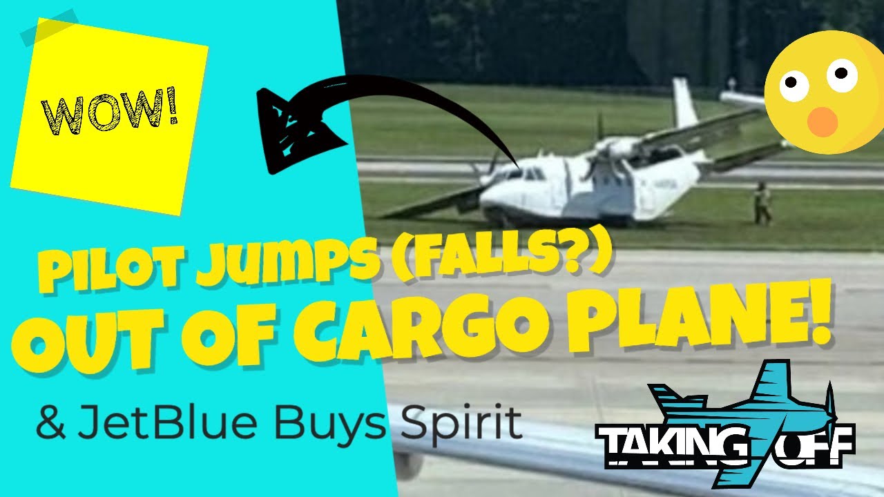 Aviation Vans RV Aircraft Man Falls (Jumps?) Out Of Plane! JetBlue
