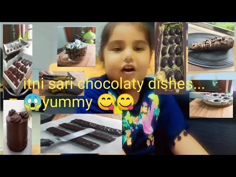 Gar par ban ne vali easy&fast chocolates ki resipe|arshi's favourite chocolatey food|#cookingvideo
