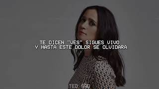 Julieta Venegas - Dos Soledades (Letra) || &quot;por algo pasan las desgracias que puedes contar&quot;