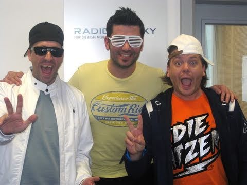 Die Atzen zu Gast bei Radio Galaxy (af bayrisch)