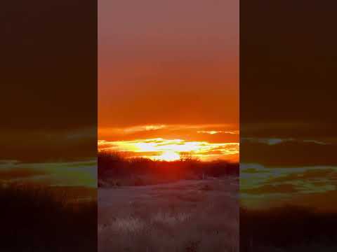 Atardecer en SANTA ISABEL, La Pampa