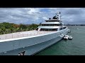 MEGA YACHT ALERT Dragonfly Moonrise Have Arrived In MIAMI For Art Basel 2025