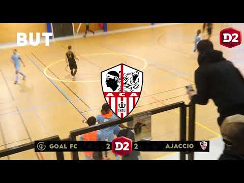28/01/23 D2 Futsal J10 GOAL FC - AC Ajaccio