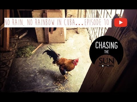 No Rain No Rainbow... Rain on the streets of Old Havana, Cuba