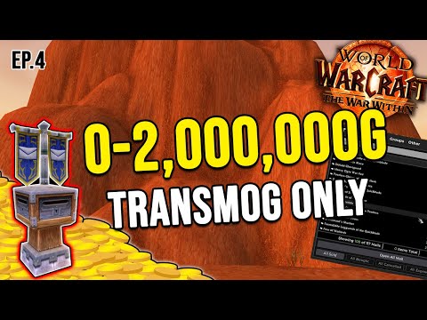 From 0 to 2 Million Gold TRANSMOG ONLY in The War Within | ep.4