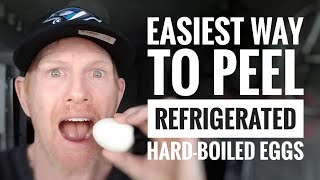 Household Advice for Actors - How to easily peel refrigerated hard boiled eggs