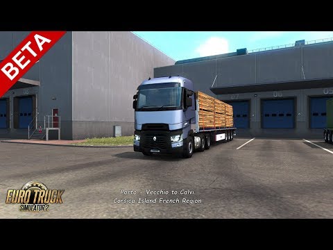 Euro Truck Simulator 2 Beta 1.36 Porto - Vecchio to Calvi Corsica