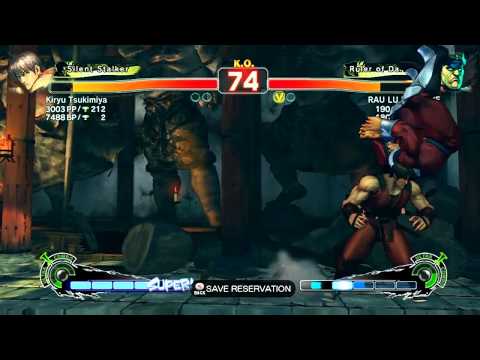 SSF4 AE: Kiryu Tsukimiya (Guy) VS RAU LU KURUUZE (M. Bison)
