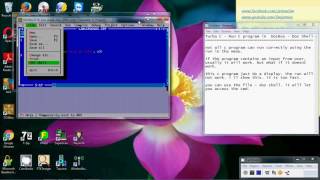 Turbo C - run C program in DosBox - DosShell