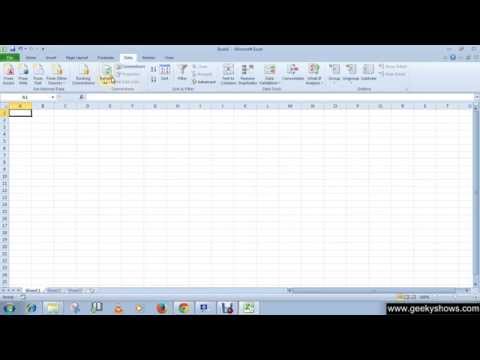 Microsoft Office Excel 2010 Introduction Ribbon Tabs Contextual Tab Group and Commands