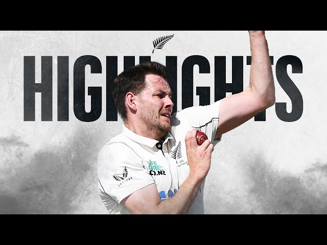 Greaves & Roach Shines | Highlights + Interviews | New Zealand v West Indies | 1st Test Day 5
