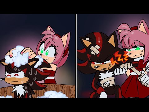 I found a homeless guy and made him my boyfriend • Shadamy/Sonic the Hedgehog • COMIC DUB