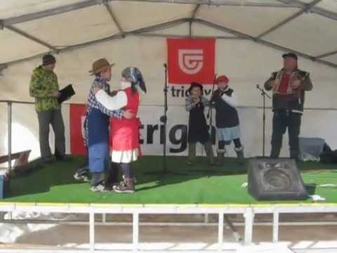 Zmagovalna ekipa TD Pohodniki Mala Nedelja na prireditvi Gradovi Kralja Matjaža