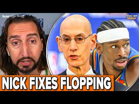 Nick Wright GOES OFF on NBA's MAJOR flopping problem & EASY solution