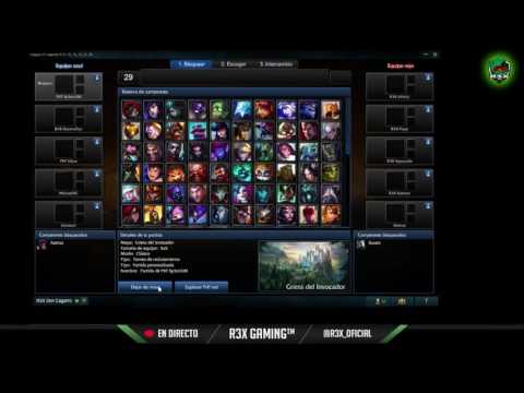 R3X GAMING || Clasificatorio DDH League of Legends