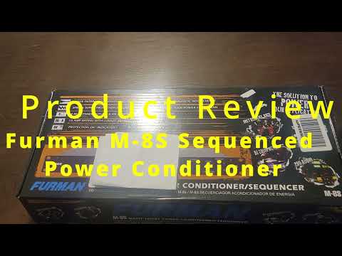 Furman M-8S | 15A Power Conditioner/Sequencer 2010s - Black image 3