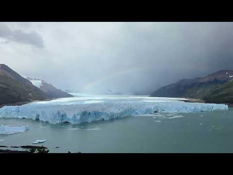 Rainbow on Perito Moreno Glacier