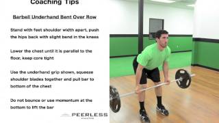 233. Barbell Underhand Bent Over Row