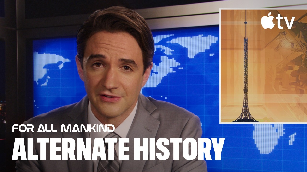 For All Mankind — Mars Space Elevator Headline News | Season 4 Scene | Apple TV