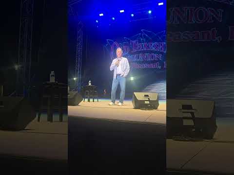 Jeff foxworthy at mt pleasant iowa old threshers reunion part one