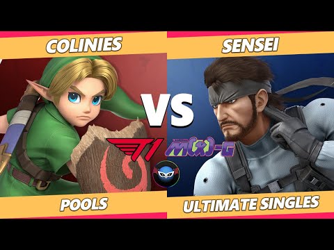 M-Kolosseum 2 - VNG | Colinies (Young Link) Vs. NGG | Sensei (Snake) Smash Ultimate Pools