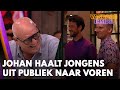 Johan haalt jongens uit publiek naar voren; René gaat helemaal stuk | VANDAAG INSIDE