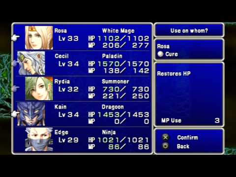 Let's Play Final Fantasy IV COMPLETE #35 - They All Float