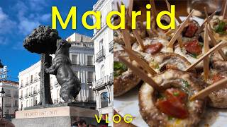 マドリード旅行 | ノープランで行き当たりばったりに歩き、美味しいマッシュルームに出会うVlog