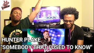 The Voice 2017 Hunter Plake - Top 12: &quot;Somebody That I Used to Know&quot; (REACTION)