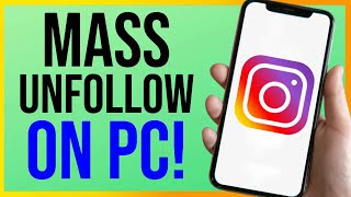 How to Mass Unfollow People on Instagram PC (2024)