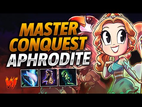 APHRODITE, MENUDO NERF MERECIA ESTO :D - Warchi - Smite Master Conquest