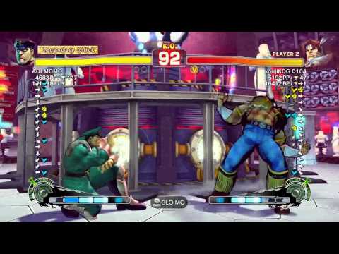 SSF4 AE Bison (AOI MOMO) vs T Hawk (koujiKOG 0104) Japanese Ranking Match