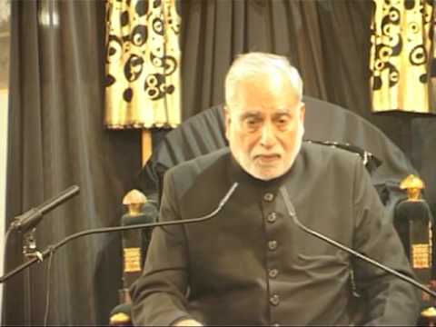 Muntazir Abbas Naqvi Muharram 1438 / 2016 London Eve 9th Muharram