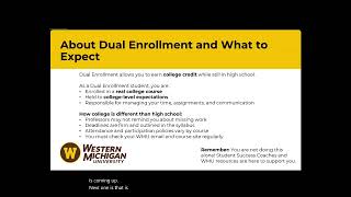 WMU Early College Programs Fall 2026 Orientation