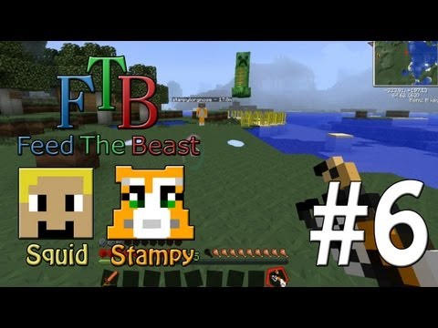 Feed The Beast #6 - PORTALL GUNNN!! - W/Stampylongnose