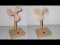 How To Make A Cardboard Fan Very Easy