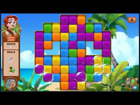 Lost Island Blast Adventure Level 1207 - NO BOOSTERS 🏝️ | SKILLGAMING ✔️