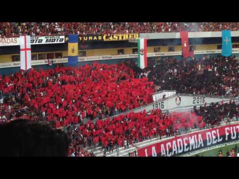 "Recibimiento Barra 51 en el Centenario Rojinegro Atlas vs Newell's Old Boys | Zona Rojinegra" Barra: Barra 51 • Club: Atlas