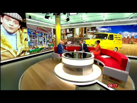 BBC Breakfast : Sir David Jason is on the BBC sofa talking to Naga and Charlie about his career.