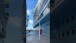 POV Me Excercising between Cruises! #shorts  #cruiseship #cruisetour #cruise