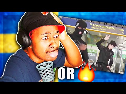BOP OR DROP? AMERICAN REACTS TO SWEDISH RAP | 1 Cuz x Greekazo   FÖRSENT (OFFICIAL MUSIC VIDEO)