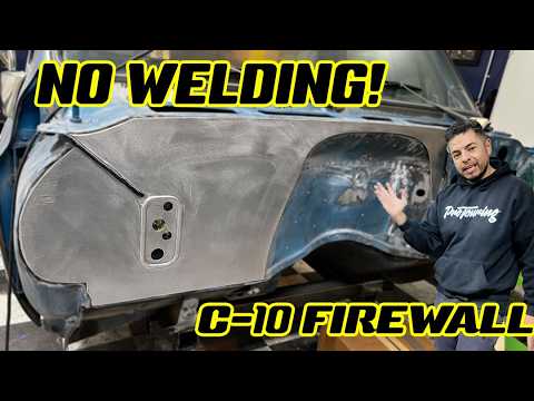 INSTALLING GP C10 FIREWALL PANEL USING 3M EPOXY (C10 BUILD 7)