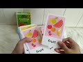 Junior Explorers Food Snap Flash Cards Age 3